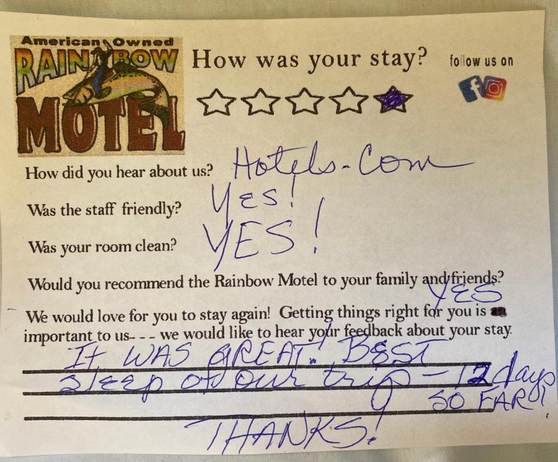 Rainbow Motel Thermopolis Exterior foto